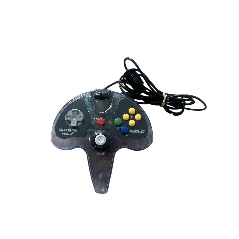 Nintendo 64 N64 InterAct SharkPad Pro 64 2 Controller